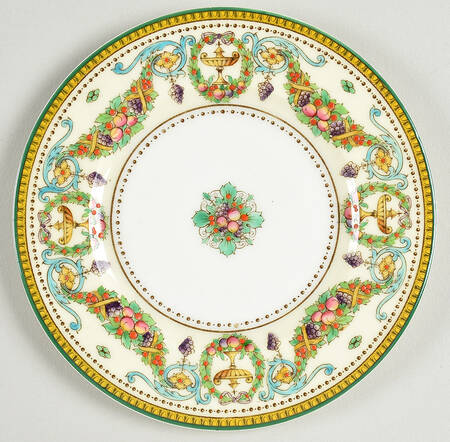 Windsor (Older, Green Trim) Bread & Butter Plate