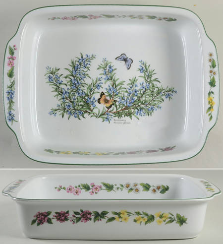 Worcester Herbs (Green Trim) 15" Lasagna