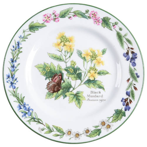 Worcester Herbs (Green Trim) Bread & Butter Plate