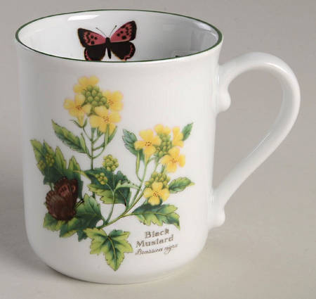 Worcester Herbs (Green Trim) Mug