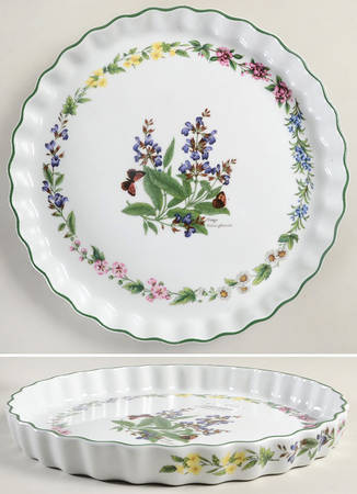 Worcester Herbs (Green Trim) 14" Quiche