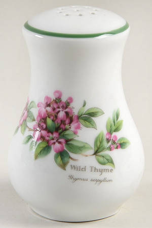 Worcester Herbs (Green Trim) Pepper Shaker