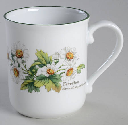 Worcester Herbs (Green Trim) Mug