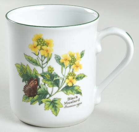 Worcester Herbs (Green Trim) Mug
