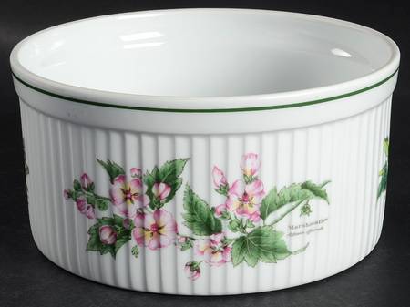 Worcester Herbs (Green Trim) 7" Souffle
