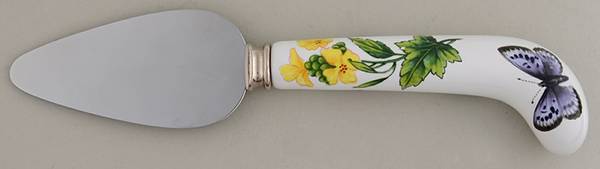 Worcester Herbs (Green Trim) Cheese Spreader/Serving
