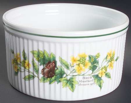 Worcester Herbs (Green Trim) 7" Souffle
