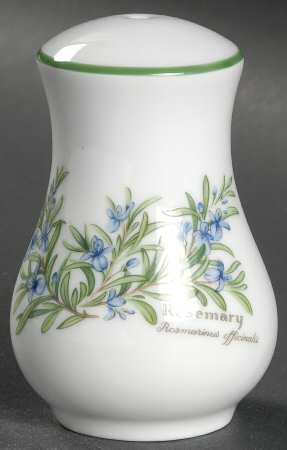 Worcester Herbs (Green Trim) Salt Shaker