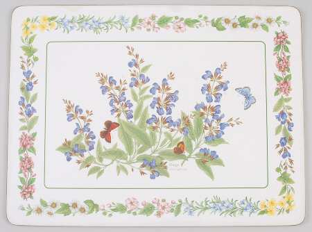 Worcester Herbs (Green Trim) Corkboard Placemat