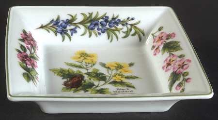 Worcester Herbs (Green Trim) 6" Square Sweet Meat
