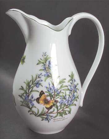 Worcester Herbs (Green Trim) 40 Oz Pitcher