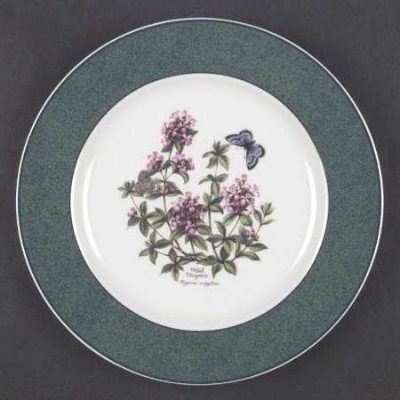Worcester Herbs (Green Trim) Accent Salad Plate