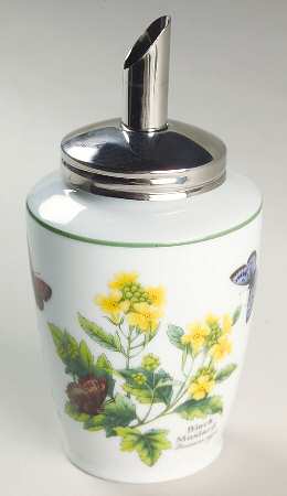 Worcester Herbs (Green Trim) Sugar Shaker &  Lid