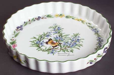 Worcester Herbs (Green Trim) 9" Quiche