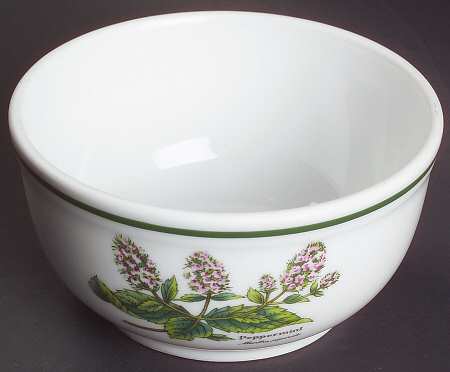 Worcester Herbs (Green Trim) 4" Pudding Bowl