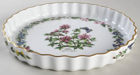 Worcester Herbs (Gold Trim) 10" Quiche