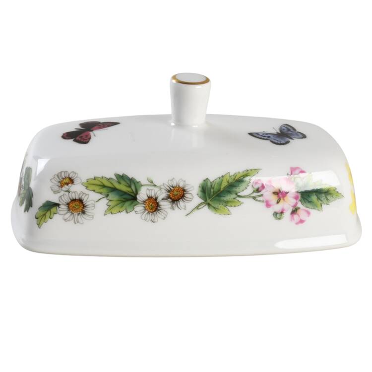 Worcester Herbs (Gold Trim) Lid for 1/4 Lb Butter