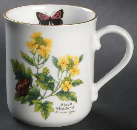 Worcester Herbs (Gold Trim) Mug