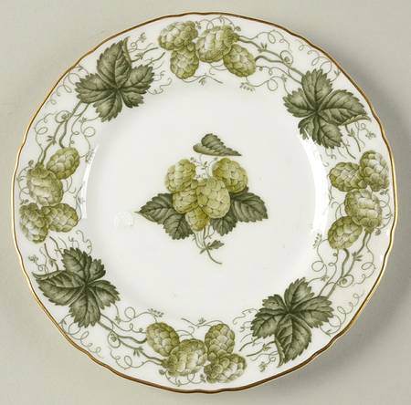 The Worcester Hop Bread & Butter Plate