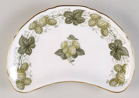 The Worcester Hop Crescent Salad Plate