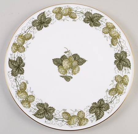 The Worcester Hop Cake Plate