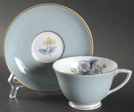 Woodland Footed Cup & Saucer Set