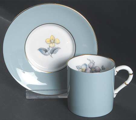 Woodland Flat Demitasse Cup & Saucer Set