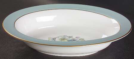 Woodland 10" Oval Vegetable Bowl