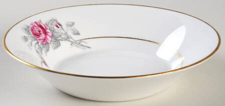 Worcester Rose (Dark Pink Rose) Fruit/Dessert (Sauce) Bowl