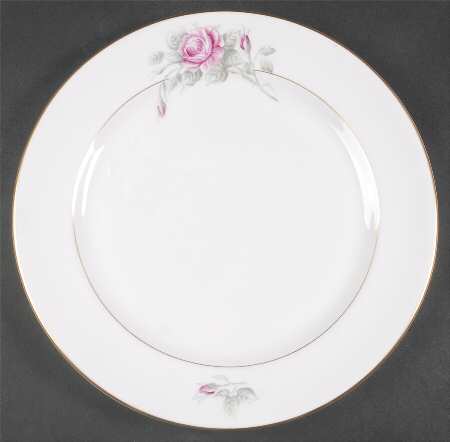 Worcester Rose (Dark Pink Rose) 12" Chop Plate (Round Platter)