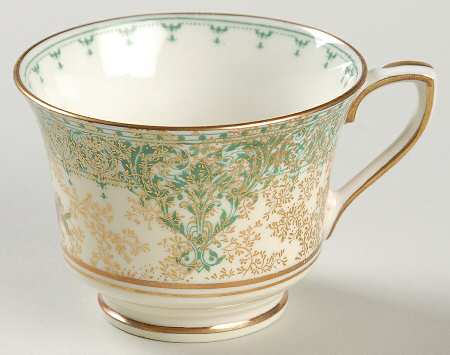 Z277 Green Footed Demitasse Cup