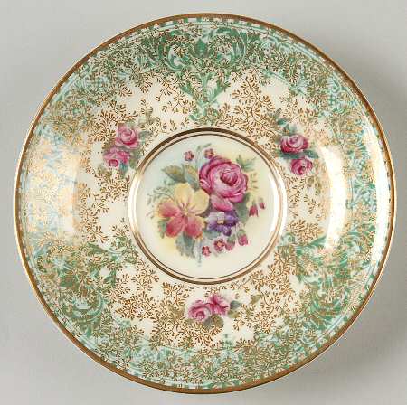 Z277 Green Saucer for Demitasse Cup