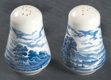 Lochs of Scotland Blue Salt & Pepper Set
