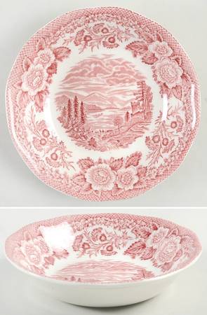 Lochs of Scotland Red Fruit/Dessert (Sauce) Bowl