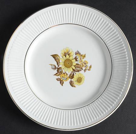 Sunflower Salad Plate