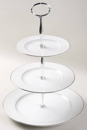 Christina 13 7/8"-14 1/4" 3-Tiered Serving Tray(DP,SP,BB) HC