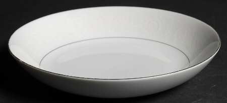 Platinum Lace Coupe Soup Bowl