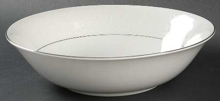 Platinum Lace 9" Round Vegetable Bowl