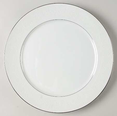 Platinum Lace 12" Chop Plate (Round Platter)