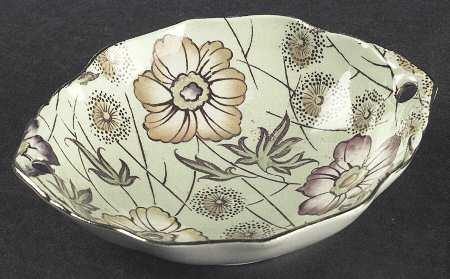 Primrose Green 5" Oval Sweet Meat Dish