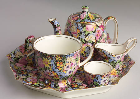 Balmoral 6-Piece Breakfast Set (Footed Cup)