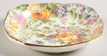Bedale (Gold Trim) Butter Pat