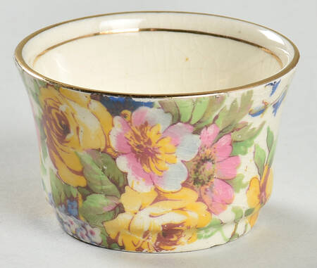 Bedale (Gold Trim) Countess Variation Individual Breakfast Set Open Sugar