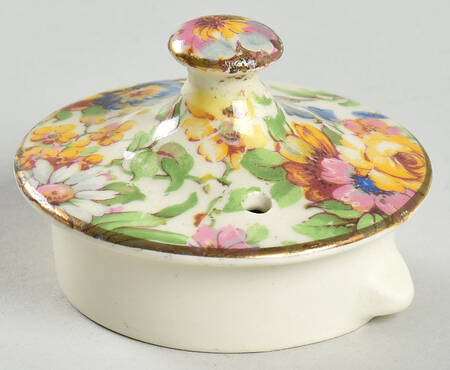 Bedale (Gold Trim) Individual Breakfast Set Teapot-Lid