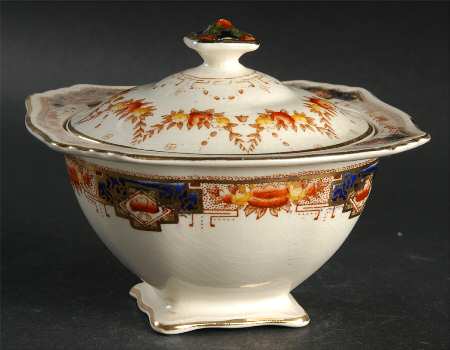 Belper Sugar Bowl & Lid