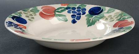 Bordeaux Large Rim Soup Bowl