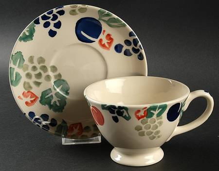 Bordeaux Breakfast Cup & Saucer Set
