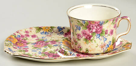 Cheadle Snack Plate & Cup Set