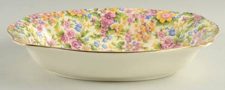 Cheadle 9" Oval Vegetable Bowl