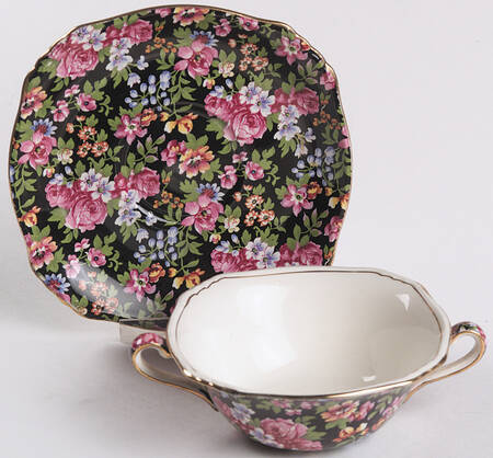 Chelsea Flat Cream Soup Bowl & Saucer Set